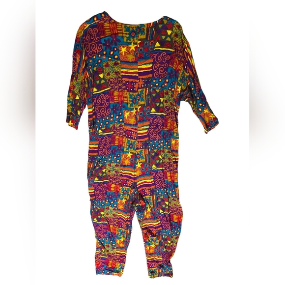 Vintage | Colorful 80s Jumpsuit - Picture 5 of 6